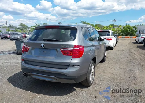 2015 BMW X3 xDrive28I из США, поврежденный, VIN 5UXWX9C57F0D55503